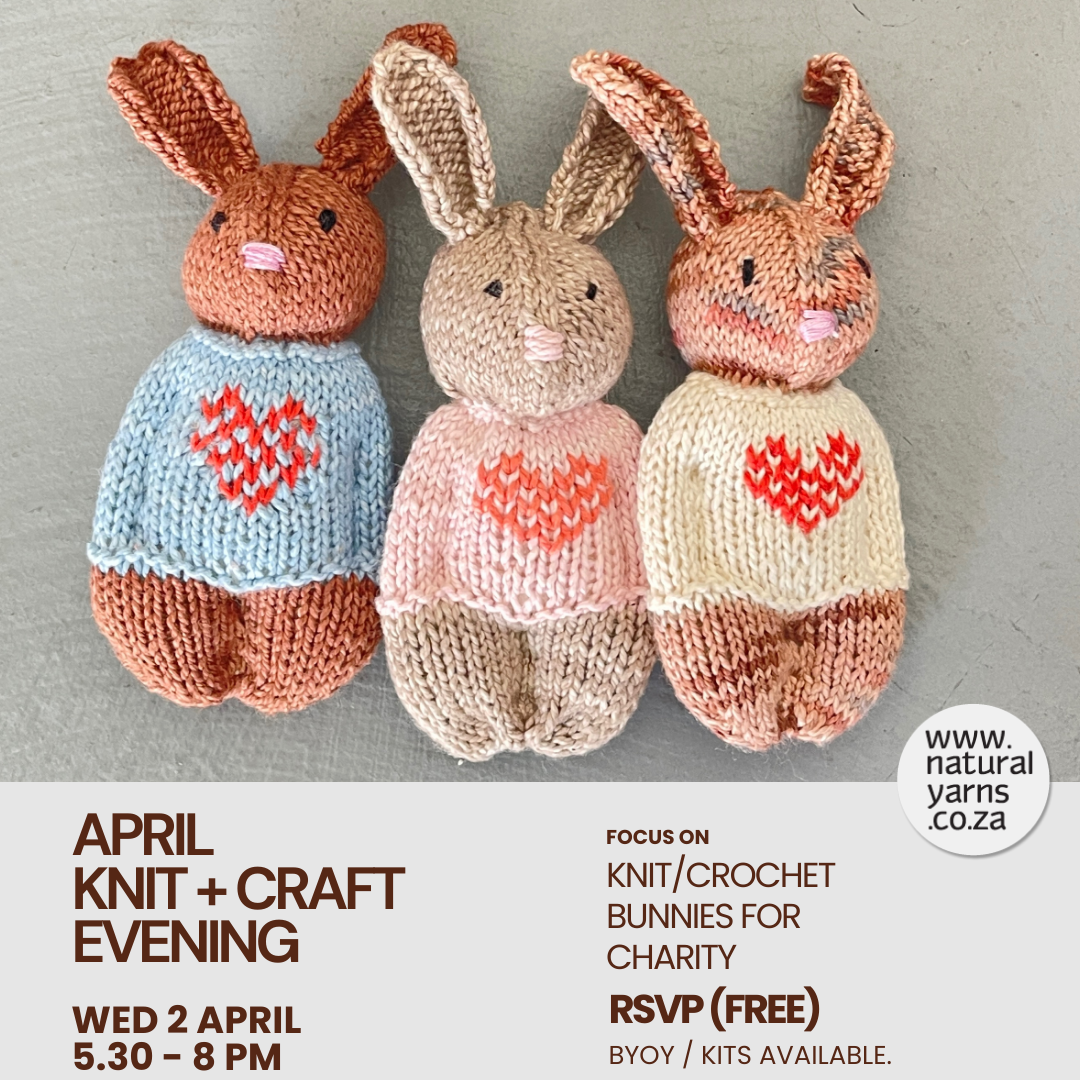 Knit & Craft Night | Wed 2 April - Easter Bunnies!