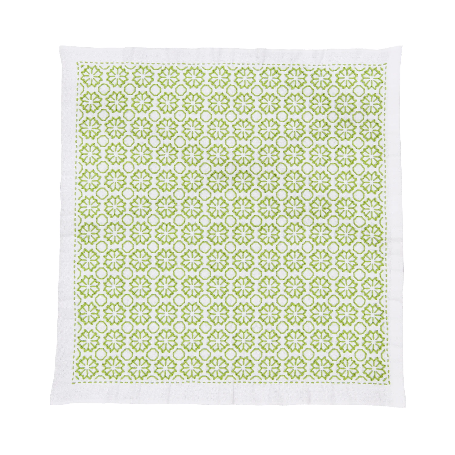 Olympus Sashiko Sampler Kit SK-336 Chrysanthemum Flower (White)